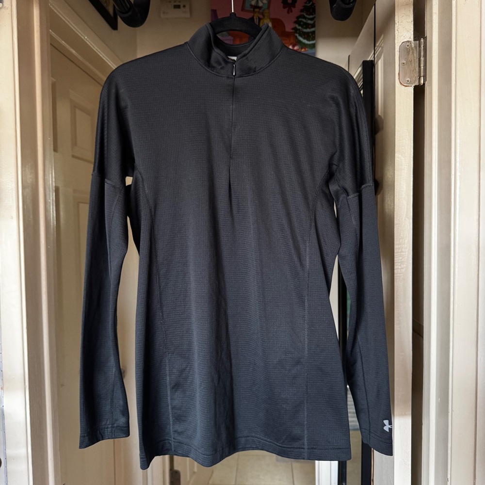 Men’s Medium Black Under Armour Fitted Golf Jacket